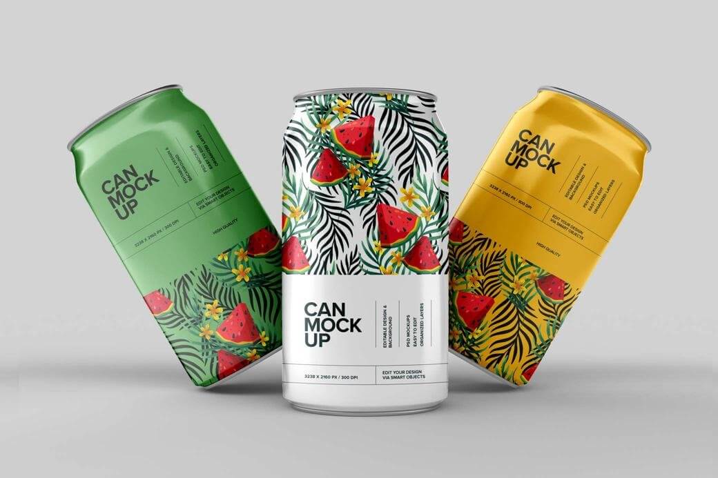 Diameter Of 3 Soda Cans