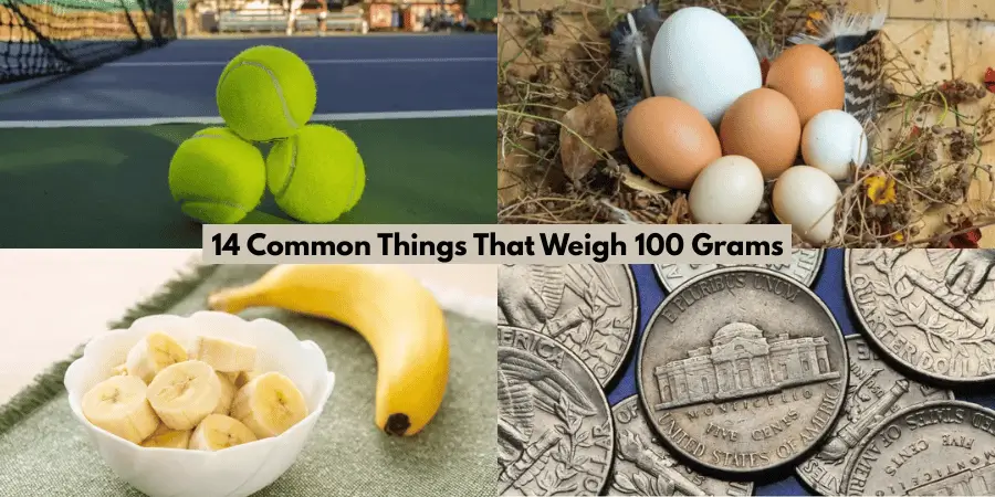14 Common Things That Weigh 100 Grams