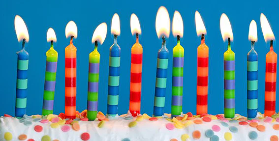 10 Birthday Candles