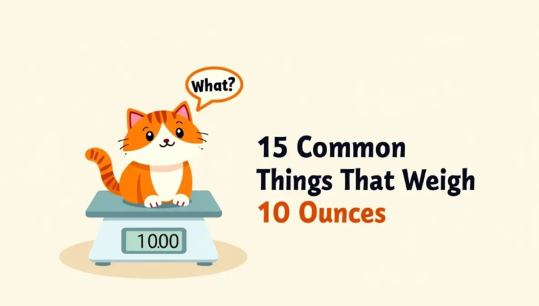 15 Everyday Things That Weigh 10 Ounces