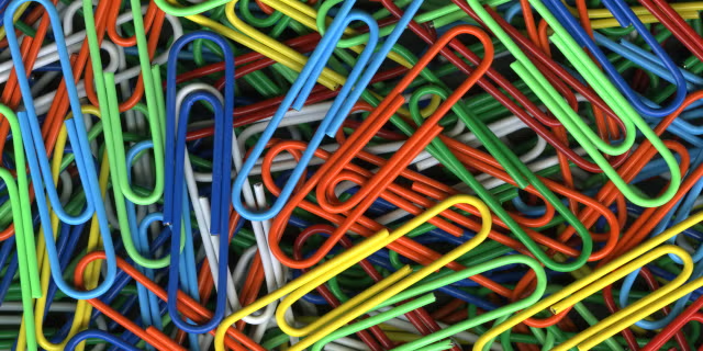 Two Small Paper Clips Length