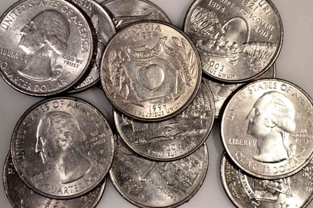 Three US Quarters