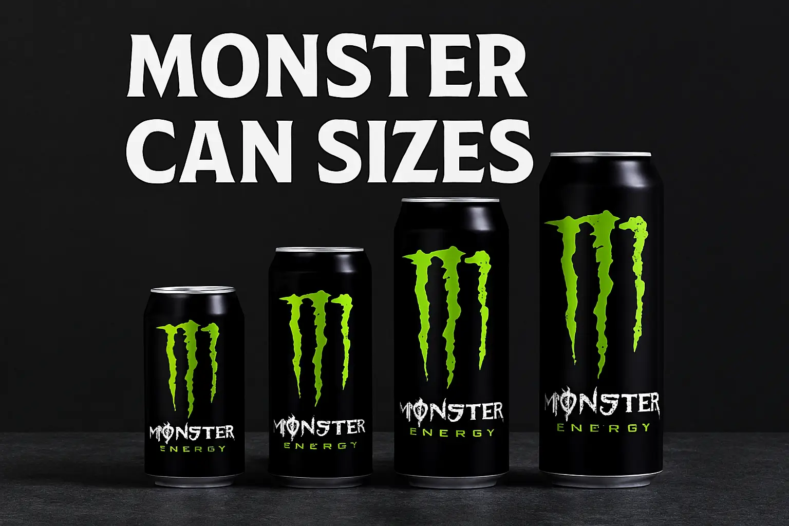 monster can sizes