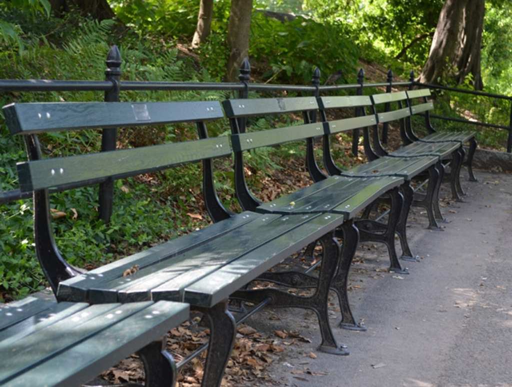 Four Park Benches