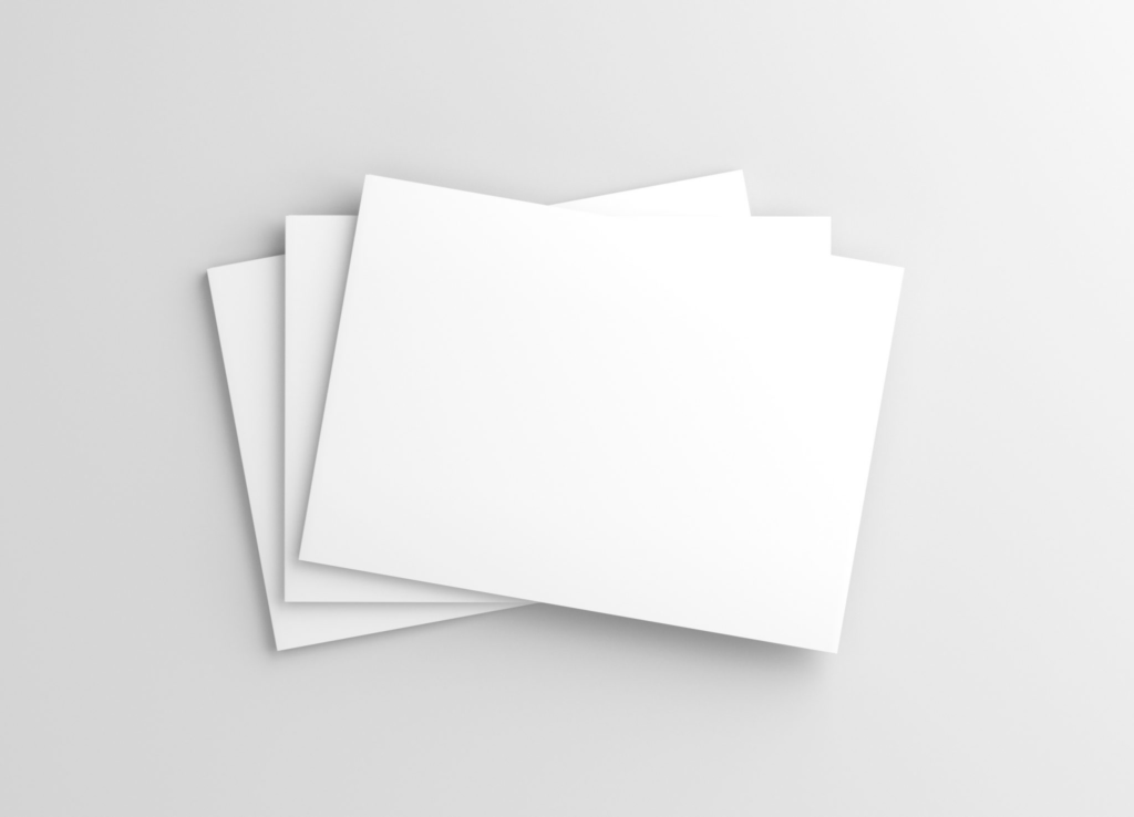 A Standard Letter Paper