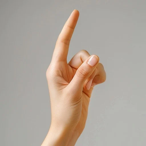 First Two Phalanges of the Index Finger