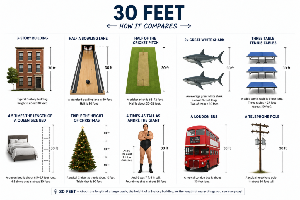 10 Things That Are 30 Feet Long or Big