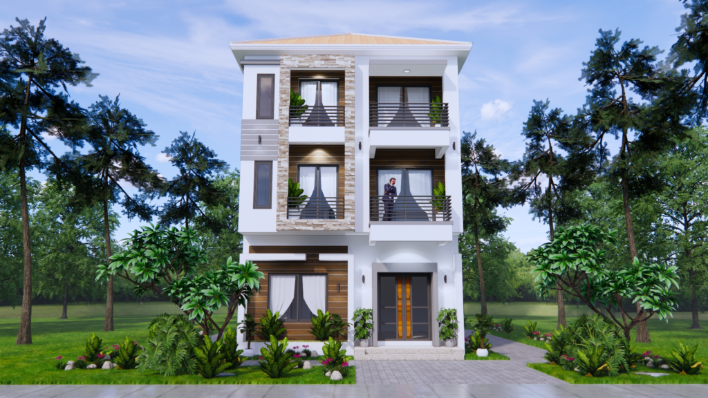 A 3-Story Building