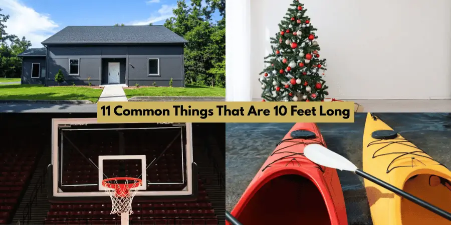 11 Common Things That Are 10 Feet Long